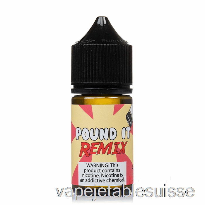 Vape Suisse Pound It Remix - Sels De Combat Alimentaire - 30ml 45mg